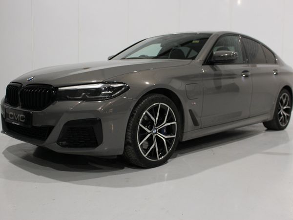 BMW 5-Series Saloon, Petrol Plug-in Hybrid, 2021, Grey