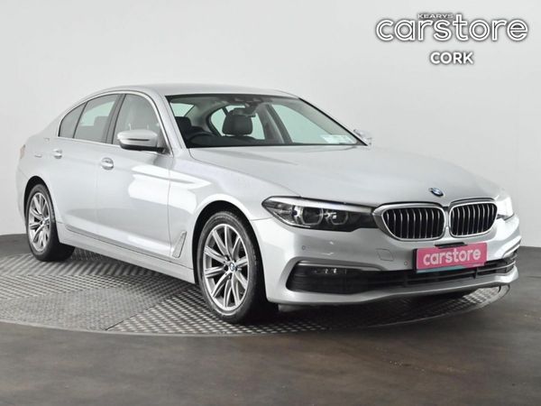 BMW 5-Series Saloon, Petrol, 2019, Grey