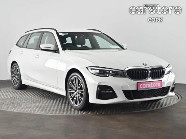 BMW 3-Series Estate, Petrol Plug-in Hybrid, 2021, White