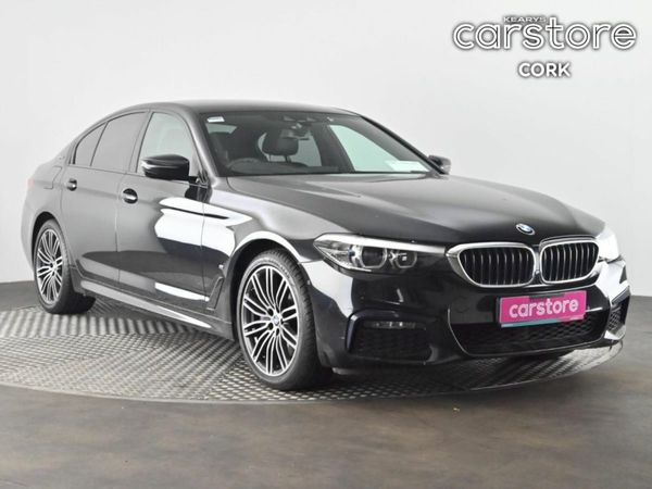 BMW 5-Series Saloon, Petrol Plug-in Hybrid, 2019, Black