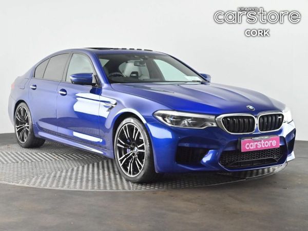BMW M5 Saloon, Petrol, 2018, Blue