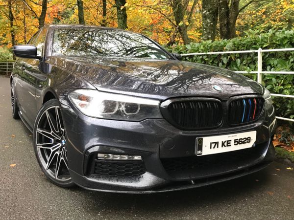 BMW 5-Series Saloon, Diesel, 2017, Black