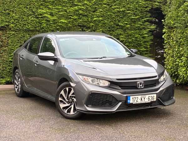 Honda Civic Hatchback, Petrol, 2017, Grey