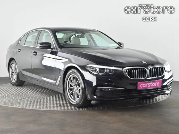 BMW 5-Series Saloon, Diesel, 2019, Black