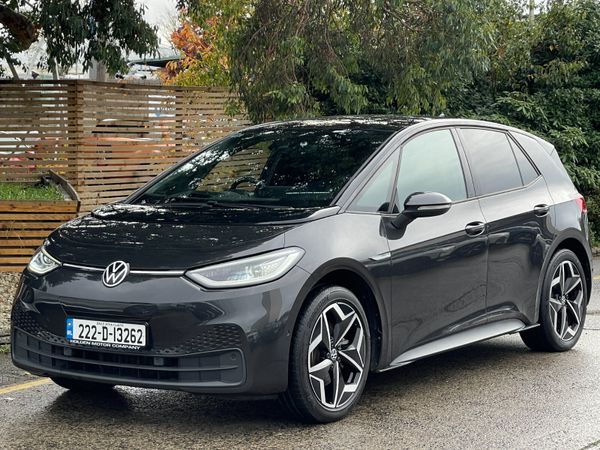 Volkswagen ID.3 Hatchback, Electric, 2022, Grey