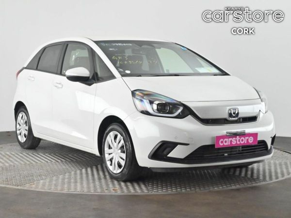 Honda Fit Hatchback, Petrol Hybrid, 2021, White