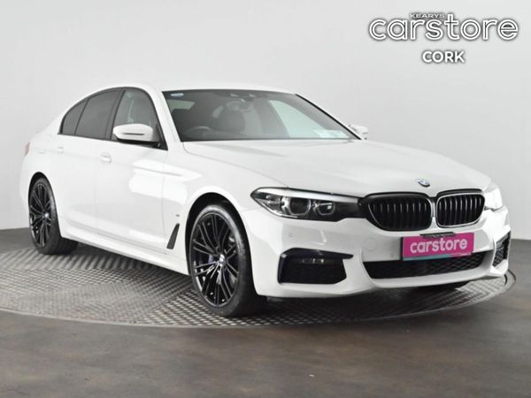 BMW 5-Series Saloon, Petrol Plug-in Hybrid, 2020, White