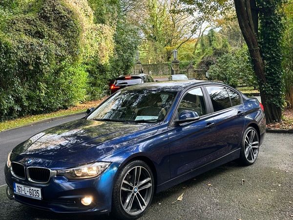 BMW 3-Series Saloon, Diesel, 2016, Blue