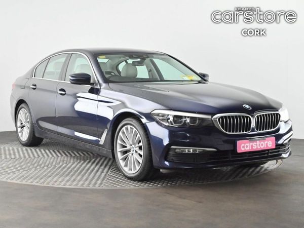 BMW 5-Series Saloon, Diesel, 2017, Blue