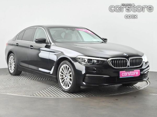 BMW 5-Series Saloon, Petrol Plug-in Hybrid, 2020, Black