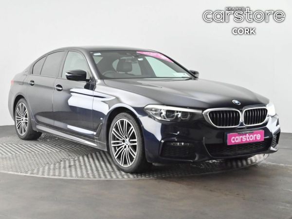 BMW 5-Series Saloon, Petrol Plug-in Hybrid, 2019, Black