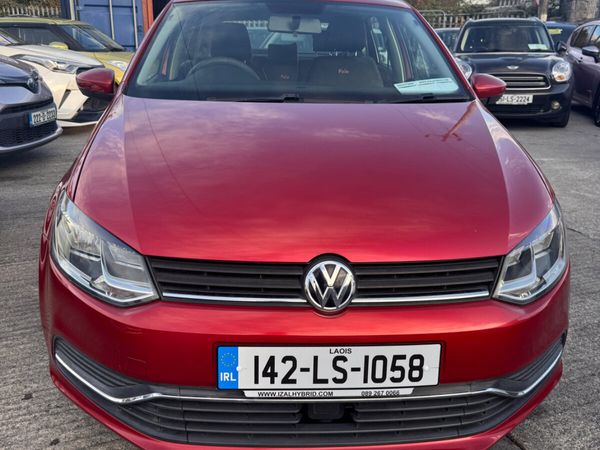 Volkswagen Polo Hatchback, Petrol, 2014, Red