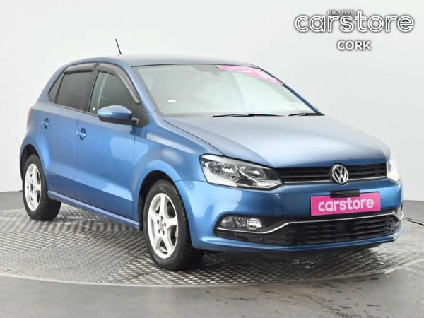 Volkswagen Polo Hatchback, Petrol, 2017, Blue