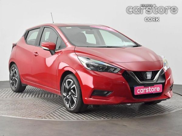 Nissan Micra Hatchback, Petrol, 2022, Red