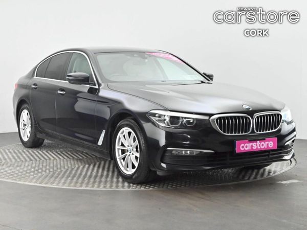 BMW 5-Series Saloon, Diesel, 2018, Black