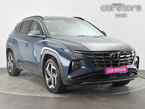 Hyundai Tucson SUV, Petrol Hybrid, 2021, Blue