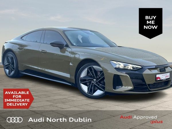 Audi e-tron GT quattro Hatchback, Electric, 2022, Green