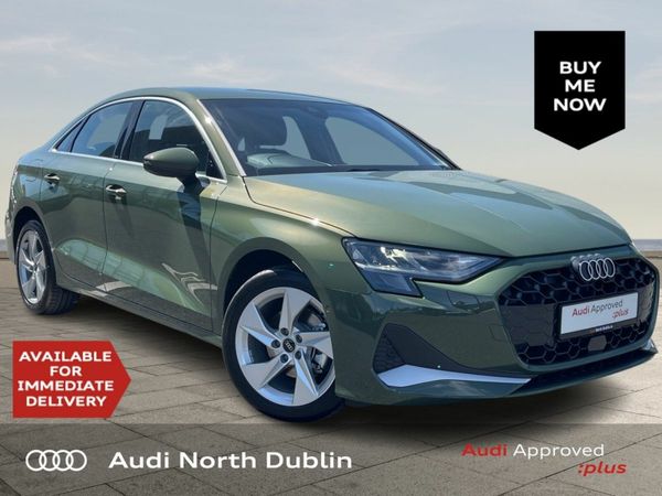 Audi A3 Saloon, Petrol, 2025, Green