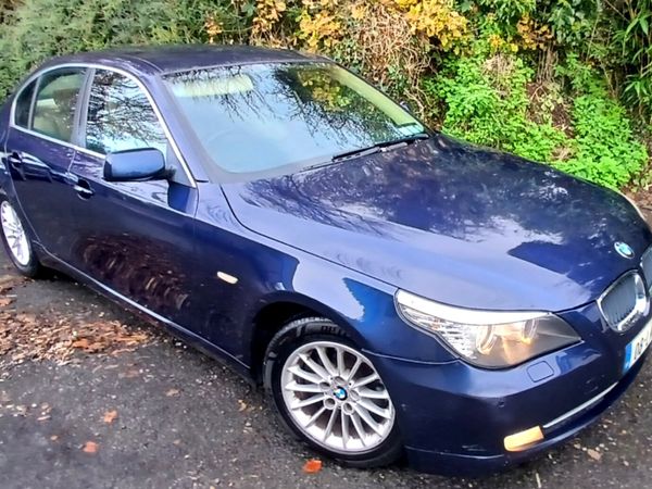 BMW 5-Series Saloon, Diesel, 2008, Blue
