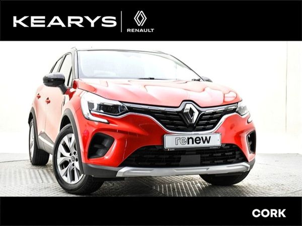 Renault Captur Crossover, Petrol, 2021, Red
