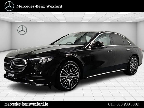 Mercedes-Benz E-Class Saloon, Diesel Plug-in Hybrid, 2026, Black