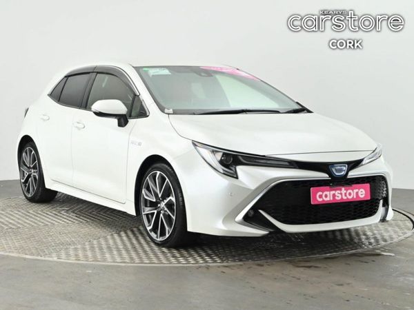Toyota Corolla Hatchback, Petrol Hybrid, 2019, White