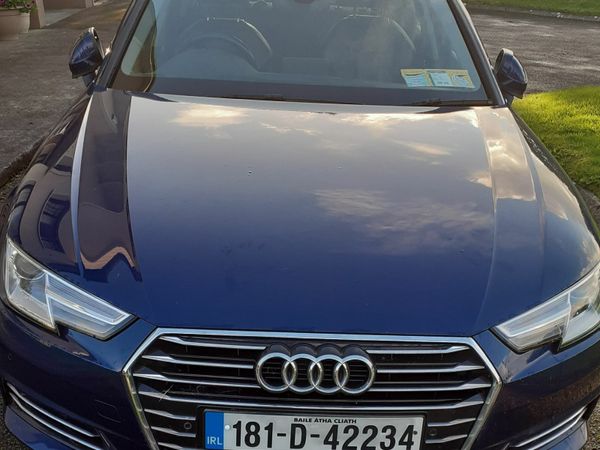 Audi A4 Saloon, Diesel, 2018, Blue