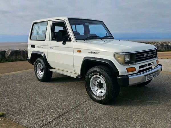 Toyota Land Cruiser SUV, Diesel, 1990, White