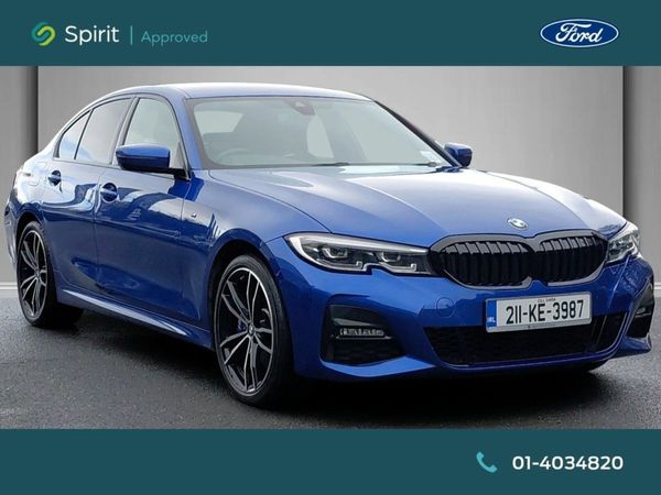 BMW 3-Series Saloon, Petrol Plug-in Hybrid, 2021, Blue
