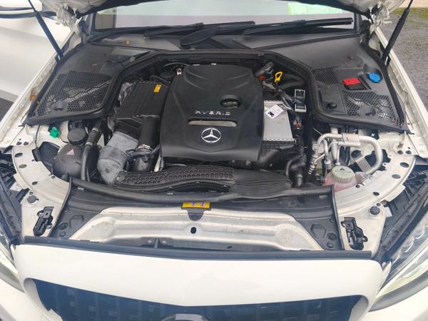 Mercedes-Benz C-Class Estate, Petrol Plug-in Hybrid, 2016, White