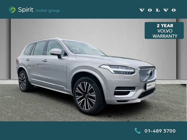 Volvo XC90 SUV, Petrol Plug-in Hybrid, 2022, Silver