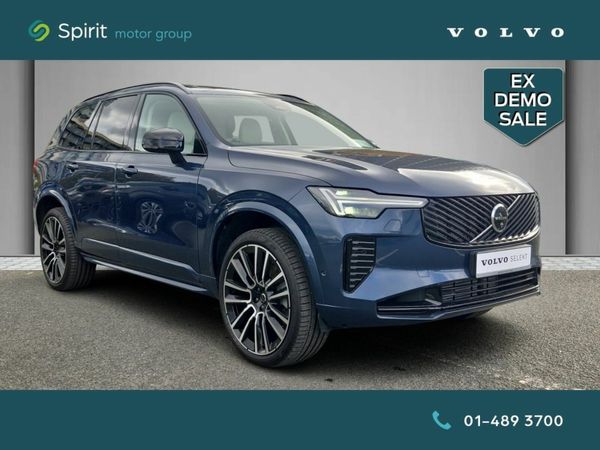 Volvo XC90 SUV, Petrol Plug-in Hybrid, 2025, Blue