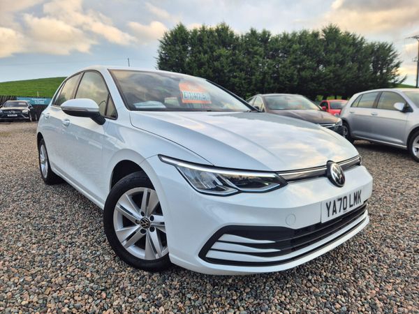 Volkswagen Golf Hatchback, Petrol, 2021, White