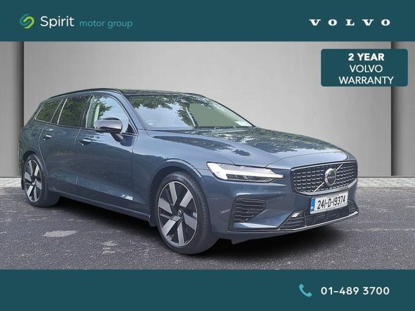 Volvo V60 Estate, Petrol Plug-in Hybrid, 2024, Blue