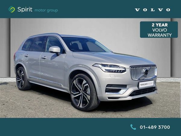 Volvo XC90 SUV, Petrol Hybrid, 2024, Silver