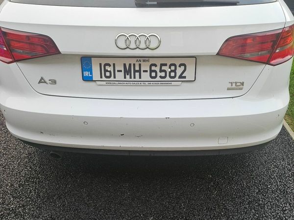 Audi A3 Hatchback, Diesel, 2016, White