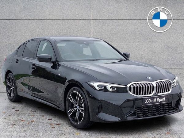 BMW 3-Series Saloon, Petrol Plug-in Hybrid, 2026, Black