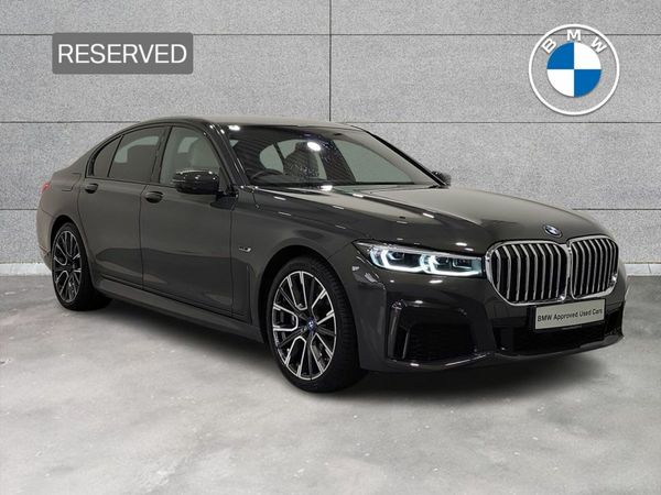 BMW 7-Series Saloon, Petrol Plug-in Hybrid, 2022, Grey