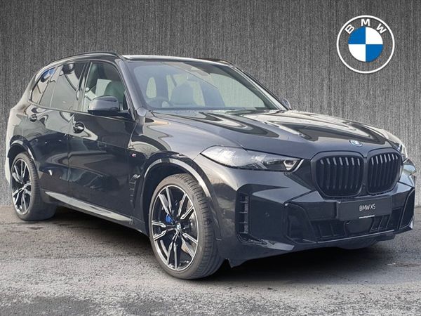 BMW X5 SUV, Petrol Plug-in Hybrid, 2025, Black