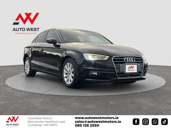 Audi A3 Saloon, Petrol, 2015, Black