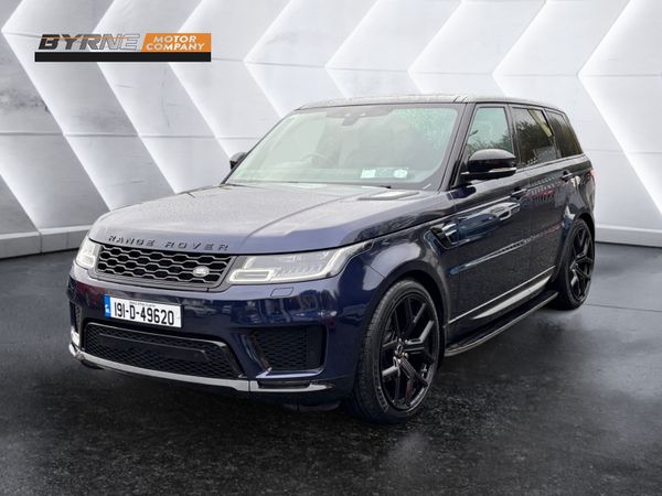 Land Rover Range Rover Sport SUV, Diesel, 2019, Blue