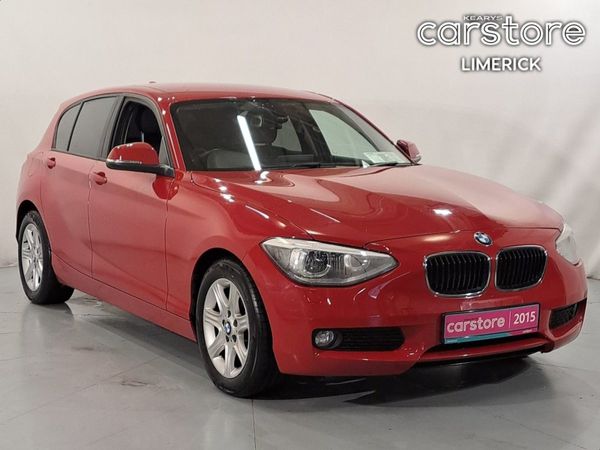 BMW 1-Series Hatchback, Petrol, 2015, Red