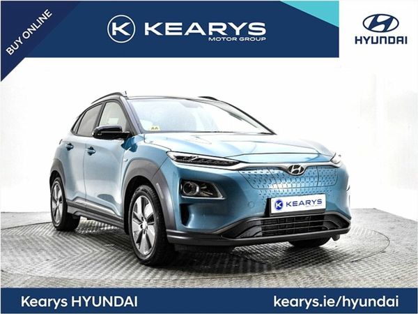 Hyundai KONA SUV, Electric, 2019, Blue