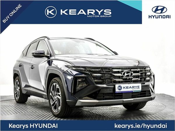 Hyundai Tucson SUV, Petrol Hybrid, 2025, Blue