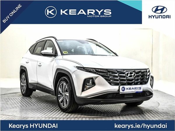 Hyundai Tucson SUV, Petrol Hybrid, 2023, White
