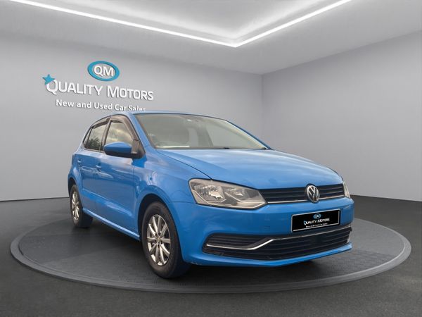 Volkswagen Polo Hatchback, Petrol, 2014, Blue