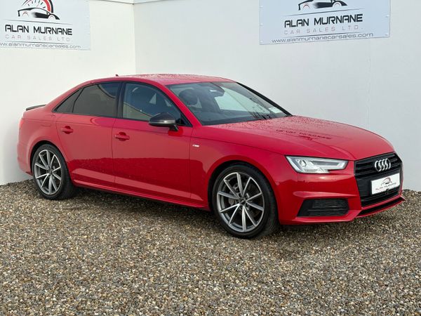 Audi A4 Saloon, Diesel, 2017, Red