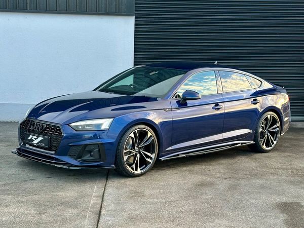 Audi A5 Coupe, Diesel Hybrid, 2020, Blue