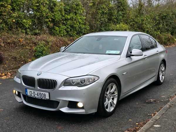 BMW 5-Series Saloon, Diesel, 2012, Silver