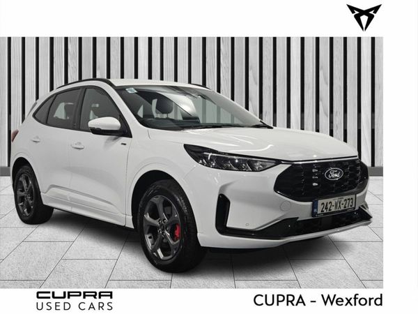 Ford Kuga SUV, Petrol Plug-in Hybrid, 2024, White